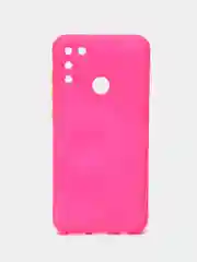 Розовый huawei Honor 9A, Хуавей Хонор 9А, чехол силиконовый противоударный с усиленными углами