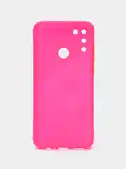 Розовый huawei Honor 9A, Хуавей Хонор 9А, чехол силиконовый противоударный с усиленными углами