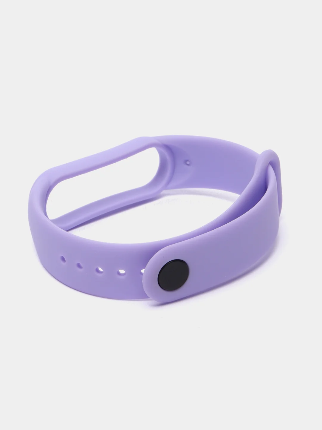 Сиреневый силиконовый ремешок для фитнес браслета Xiaomi Mi Band 5 / Mi Band 6