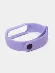 Сиреневый силиконовый ремешок для фитнес браслета Xiaomi Mi Band 5 / Mi Band 6
