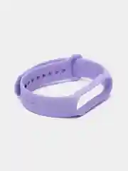 Сиреневый силиконовый ремешок для фитнес браслета Xiaomi Mi Band 5 / Mi Band 6