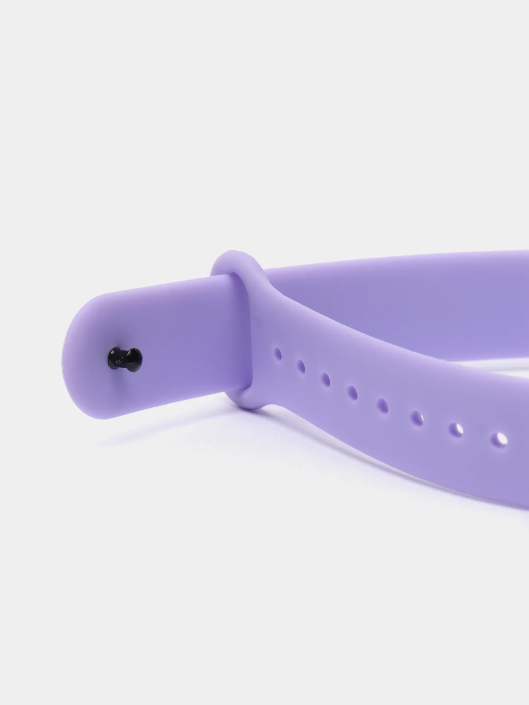 Сиреневый силиконовый ремешок для фитнес браслета Xiaomi Mi Band 5 / Mi Band 6