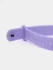 Сиреневый силиконовый ремешок для фитнес браслета Xiaomi Mi Band 5 / Mi Band 6