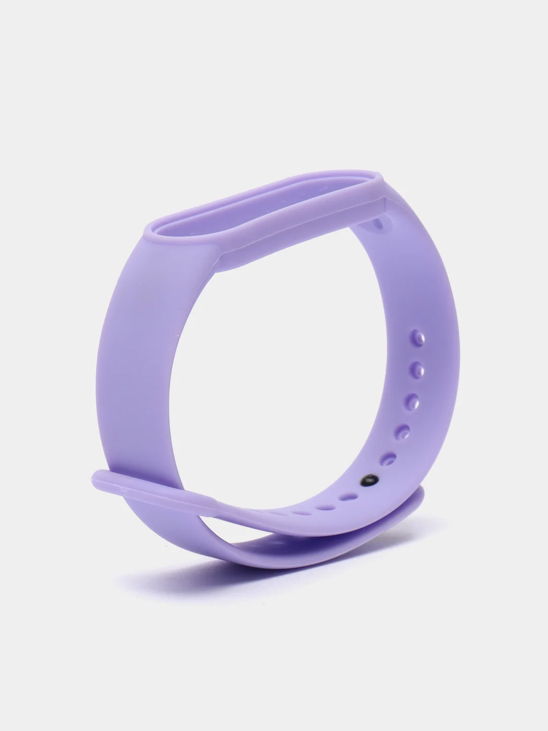 Сиреневый силиконовый ремешок для фитнес браслета Xiaomi Mi Band 5 / Mi Band 6