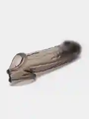 Черный насадка на пенис, для увеличения, 4 вида