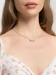 Ожерелье из ключицы с кардамоном из титановой стали