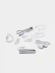 Белый беспроводная Bluetooth-гарнитура автомобильная
