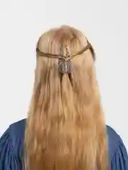 Желтый заколка Крабик лёд 90х30х5