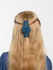 Зелёный хаки заколка зажим Краб круглая 90х45х30