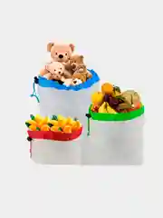 Сумка для хранения фруктов и овощей, комплект 12 штук
