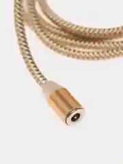 Красный магнитный USB-кабель 3 в 1 с 3-мя разъемами microusb, type C, Lightning, 3 цвета