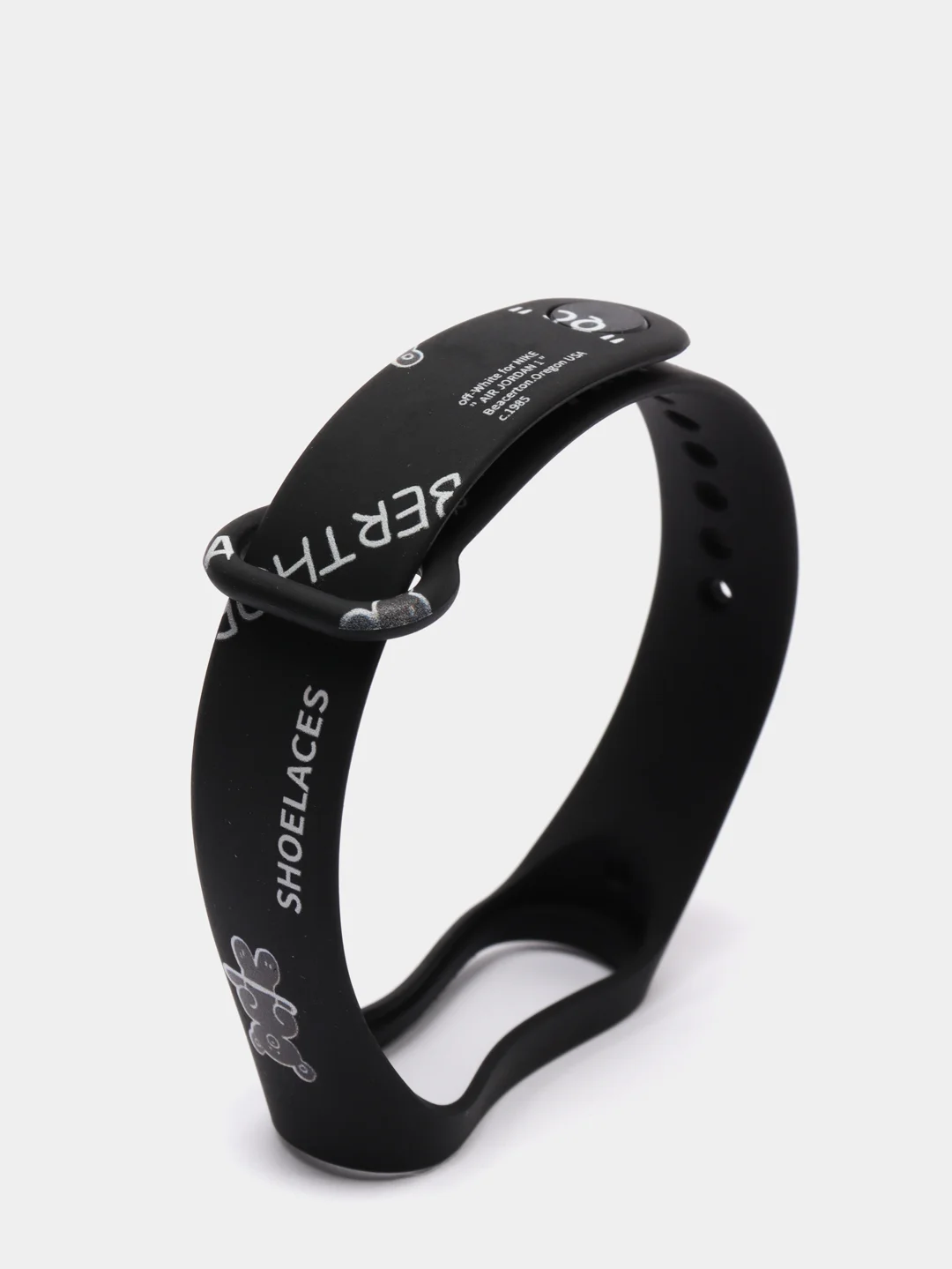 Тёмно-серый ремешки с рисунком для Xiaomi mi Band 5