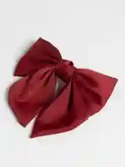Бордовый заколка Бант 17*17 французский бант заколка