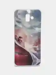 Ледяной чехол накладка для Samsung Galaxy J6+ / A7 (2018) / J8 / A6+ / J4+