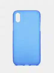 Синий чехол накладка для iPhone X / Xs