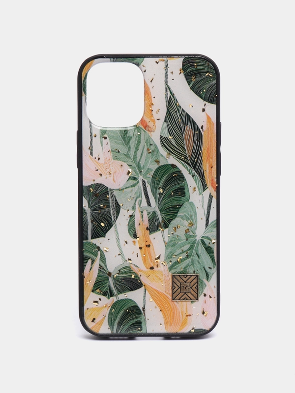 Чехол "Листья пальмы" для iPhone 12 mini