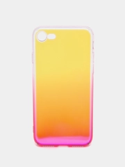 Чехол для IPhone 7, 8, SE перламутровый, пластиковый