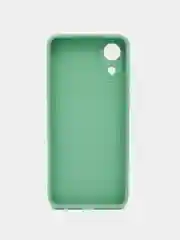 Зеленый чехол  Samsung  A03 Core, A12, A13, A22, A22s, A23, A32, A33, A52, A72  (самсунг)