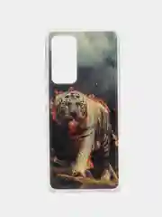 Синий чехол с рисунком XIAOMI 12X / XIAOMI 12