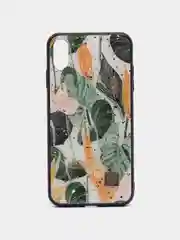 Чехол для iPhone Xs Max "Листья пальмы"