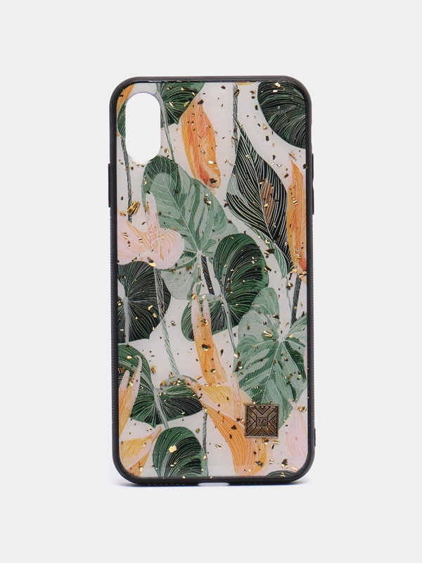 Чехол для iPhone Xs Max "Листья пальмы"