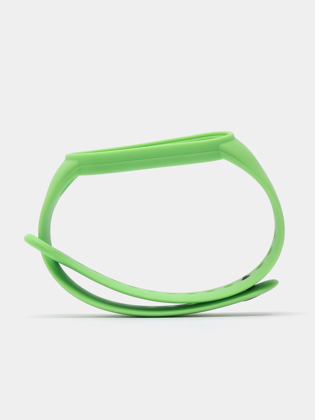 Салатовый ремешок для Xiaomi Mi Band 5 и Mi Band 6, силиконовый
