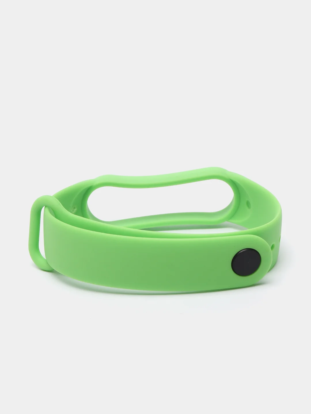 Салатовый ремешок для Xiaomi Mi Band 5 и Mi Band 6, силиконовый
