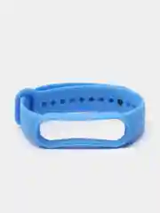Синий ремешок для Xiaomi Mi Band 5 и Mi Band 6, силиконовый