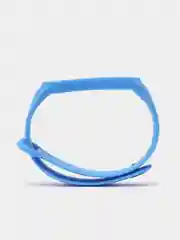 Синий ремешок для Xiaomi Mi Band 5 и Mi Band 6, силиконовый