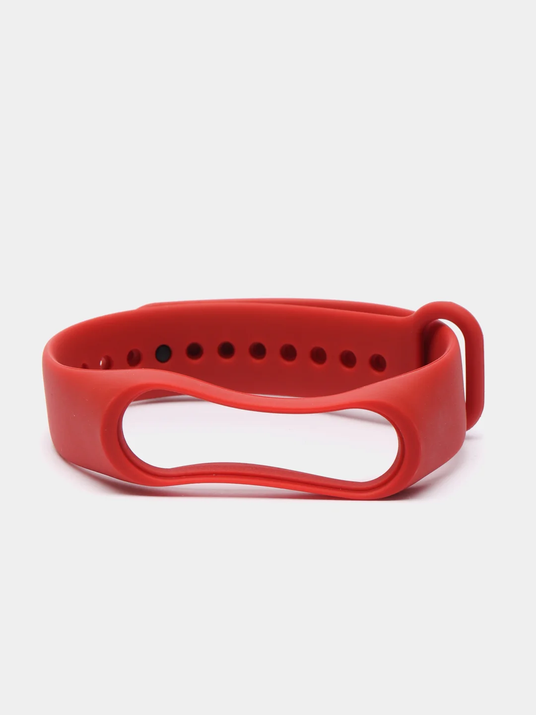 Багровый ремешок для Xiaomi Mi Band 3 и Mi Band 4, силиконовый