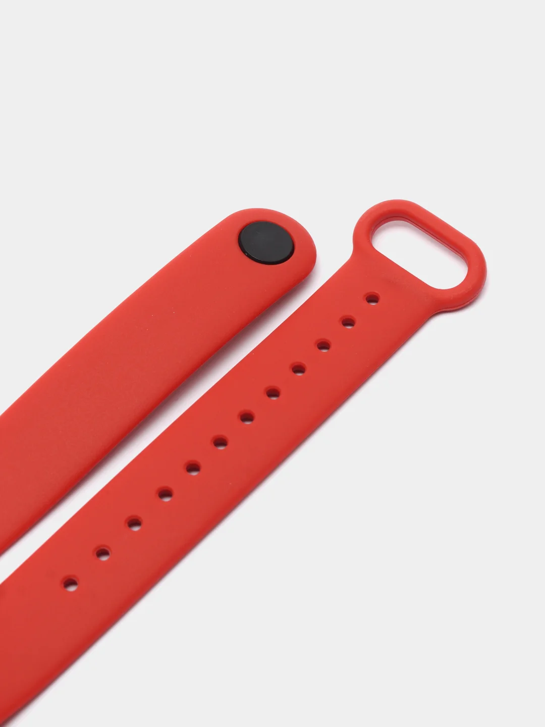Багровый ремешок для Xiaomi Mi Band 3 и Mi Band 4, силиконовый