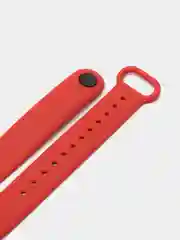 Багровый ремешок для Xiaomi Mi Band 3 и Mi Band 4, силиконовый