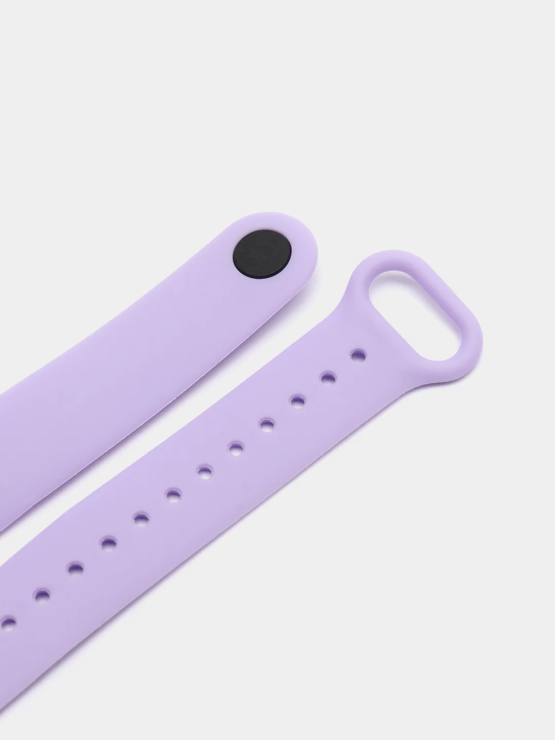 Лавандовый ремешок для Xiaomi Mi Band 5 и Mi Band 6, силиконовый