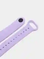 Лавандовый ремешок для Xiaomi Mi Band 5 и Mi Band 6, силиконовый