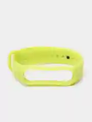 Лимонный ремешок для Xiaomi Mi Band 5 и Mi Band 6, силиконовый