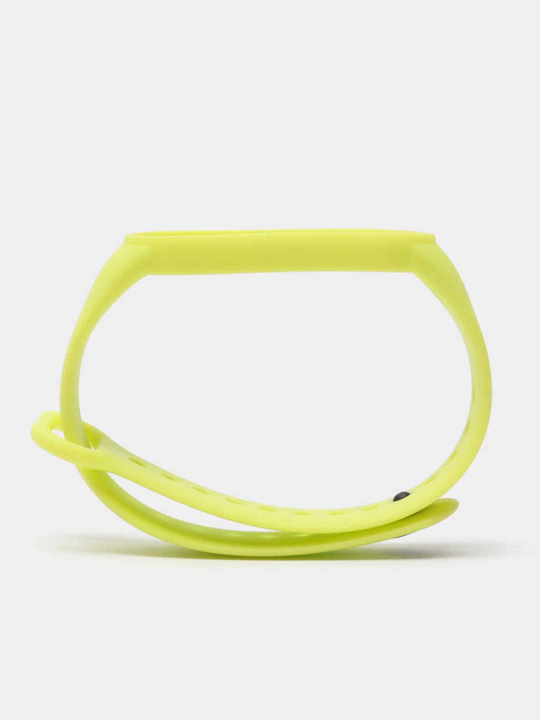 Лимонный ремешок для Xiaomi Mi Band 5 и Mi Band 6, силиконовый