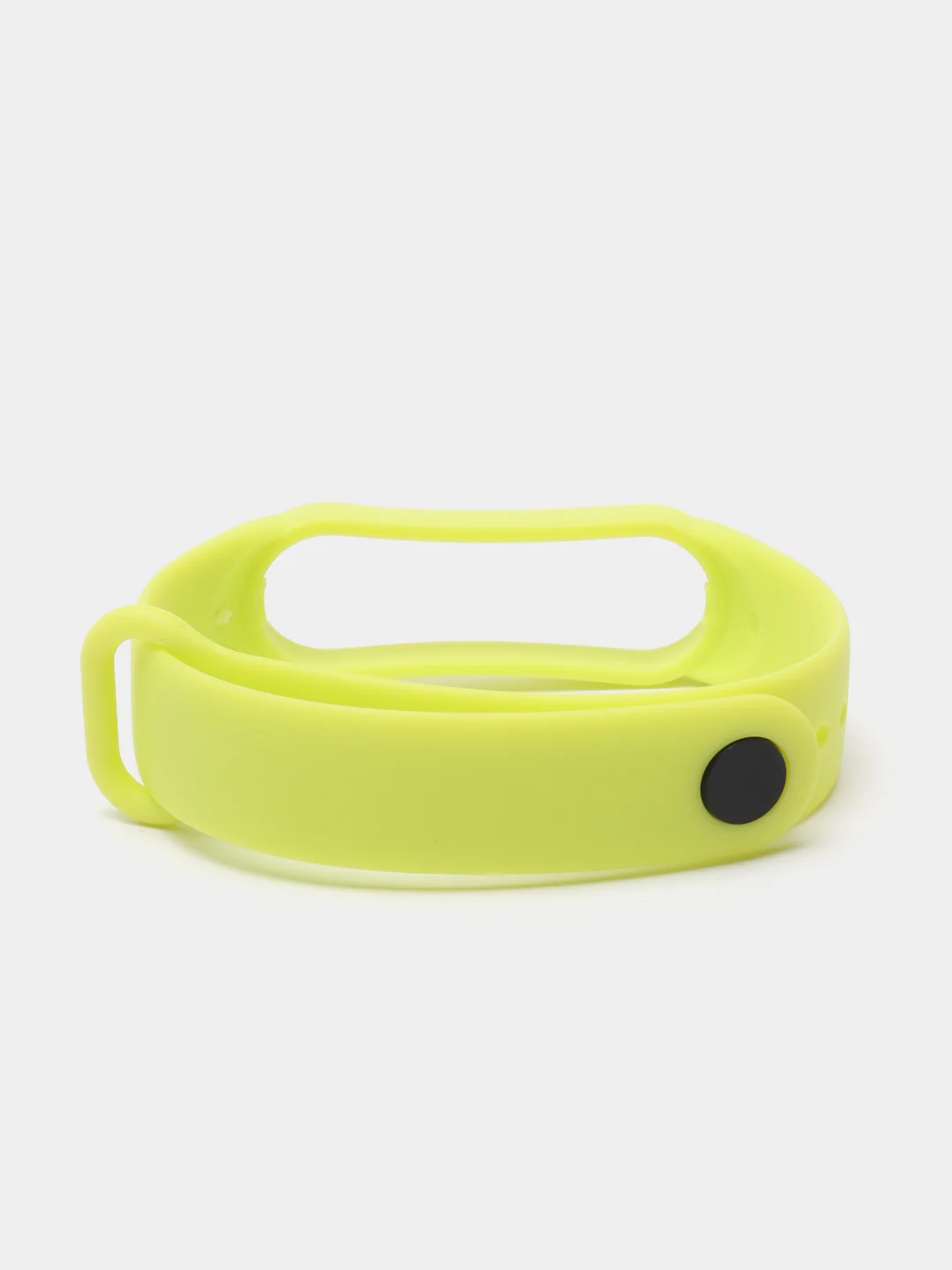 Лимонный ремешок для Xiaomi Mi Band 5 и Mi Band 6, силиконовый