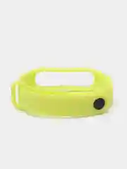 Лимонный ремешок для Xiaomi Mi Band 5 и Mi Band 6, силиконовый