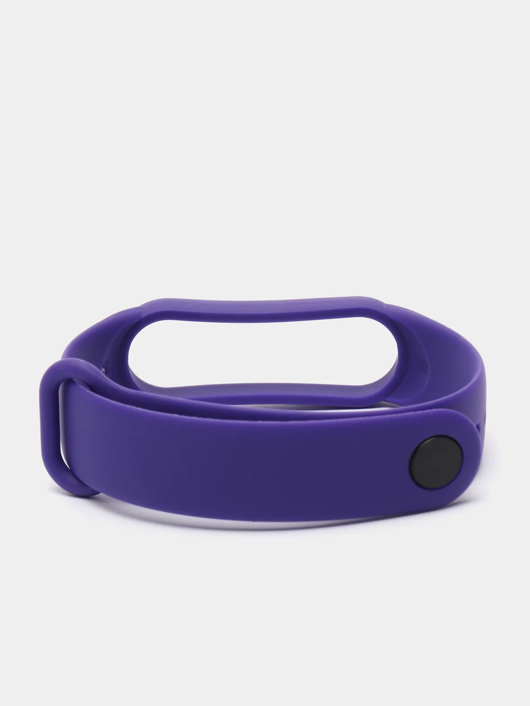 Фиолетовый ремешок для Xiaomi Mi Band 5 и Mi Band 6, силиконовый