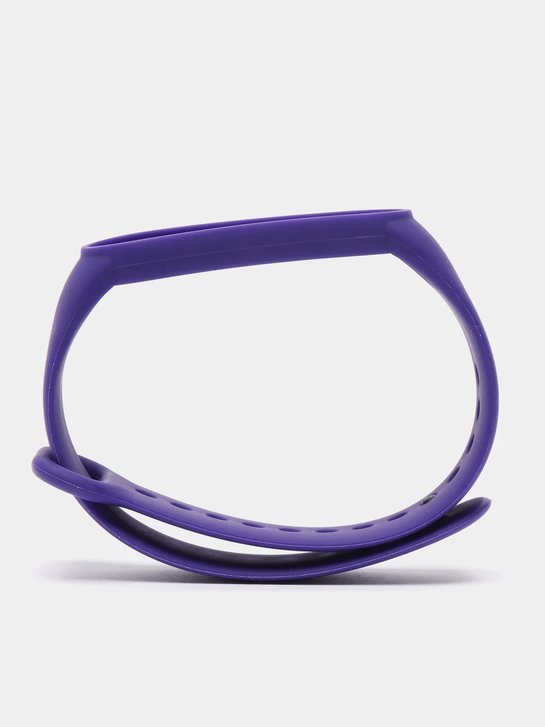 Фиолетовый ремешок для Xiaomi Mi Band 5 и Mi Band 6, силиконовый