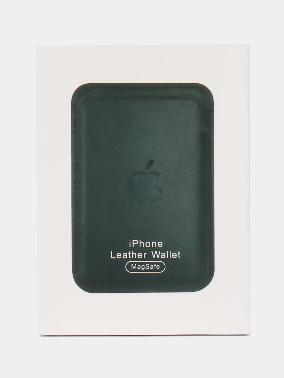 Зеленый чехол-кошелек MagSafe на iPhone 12, 13 Pro Max, Mini, с карманом для карт