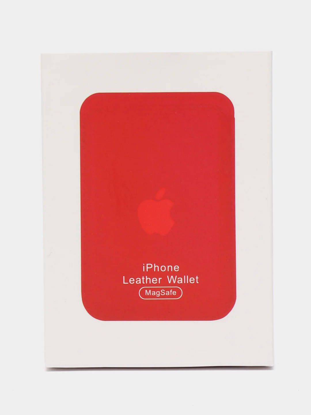 Красный чехол-кошелек MagSafe на iPhone 12, 13 Pro Max, Mini, с карманом для карт