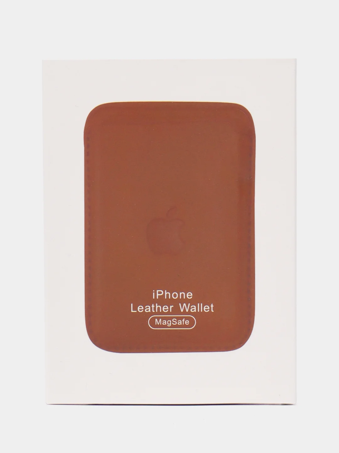 Коричневый чехол-кошелек MagSafe на iPhone 12, 13 Pro Max, Mini, с карманом для карт