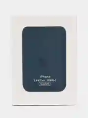 Темно-синий чехол-кошелек MagSafe на iPhone 12, 13 Pro Max, Mini, с карманом для карт