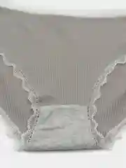 Оливковый женские хлопковые трусы слипы