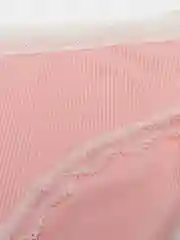 Розовый женские хлопковые трусы слипы