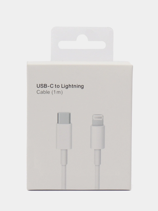 Кабель Type-C, USB и Lightning, 1 и 2 метра