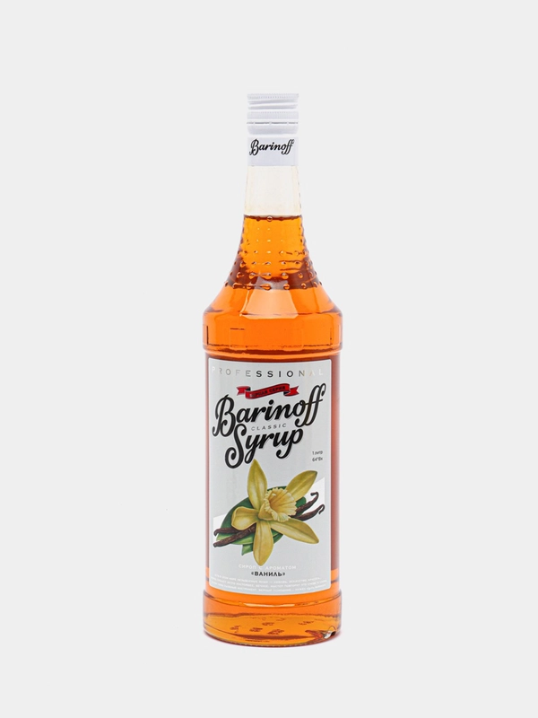 Сироп Barinoff "Ваниль", для кофе и коктейлей, 1 л