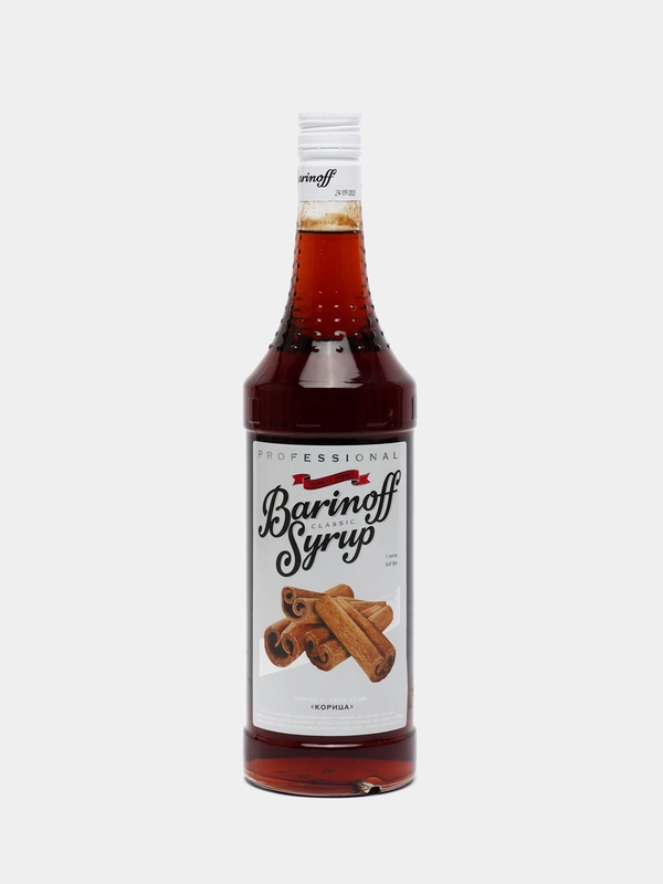 Сироп Barinoff "Корица", для кофе и коктейлей, 1 л