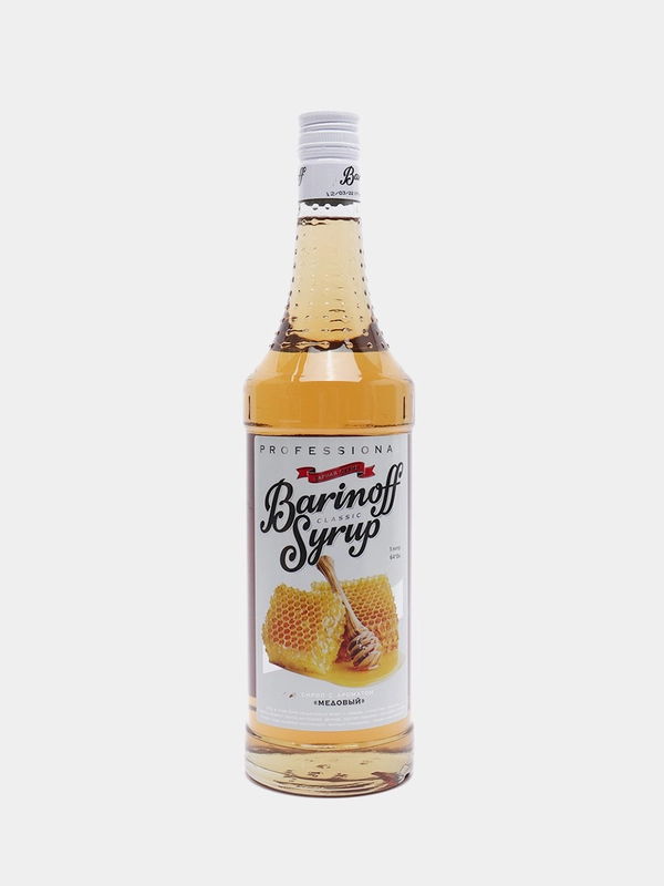 Сироп Barinoff "Мед" для кофе и коктейлей, 1 л